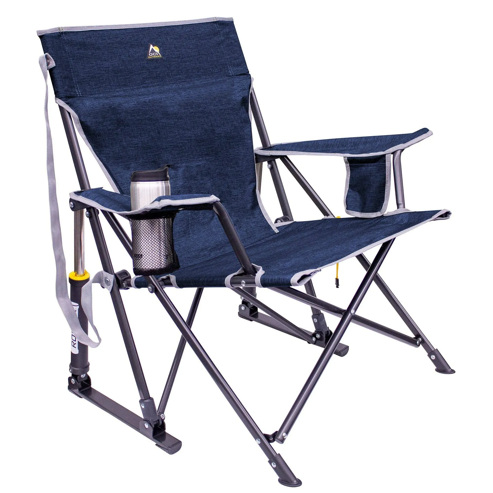 GCI Outdoor Kickback Rocker - Heathered Indigo