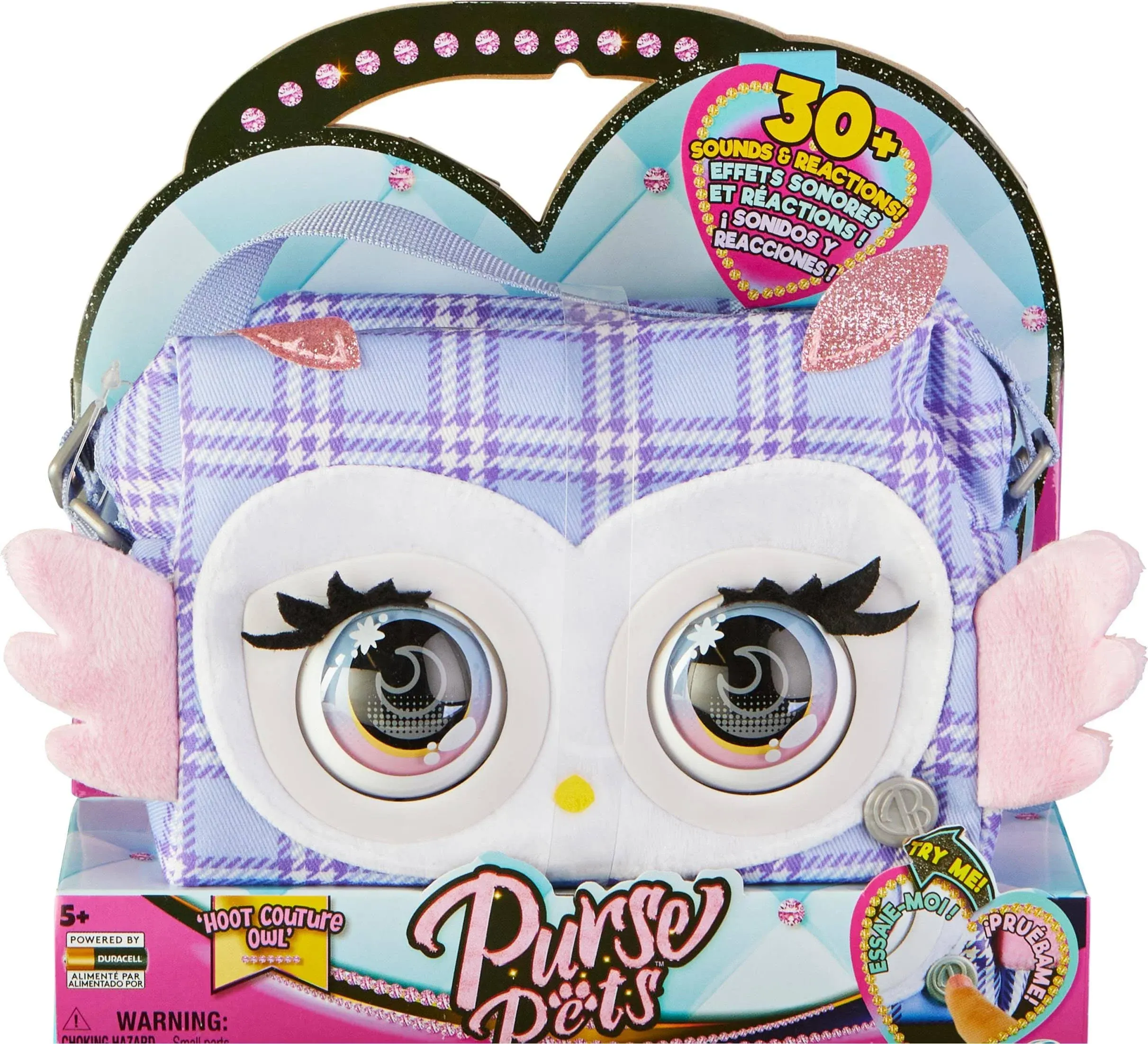 Purse Pets Print  - Perfect Owl Spin Master