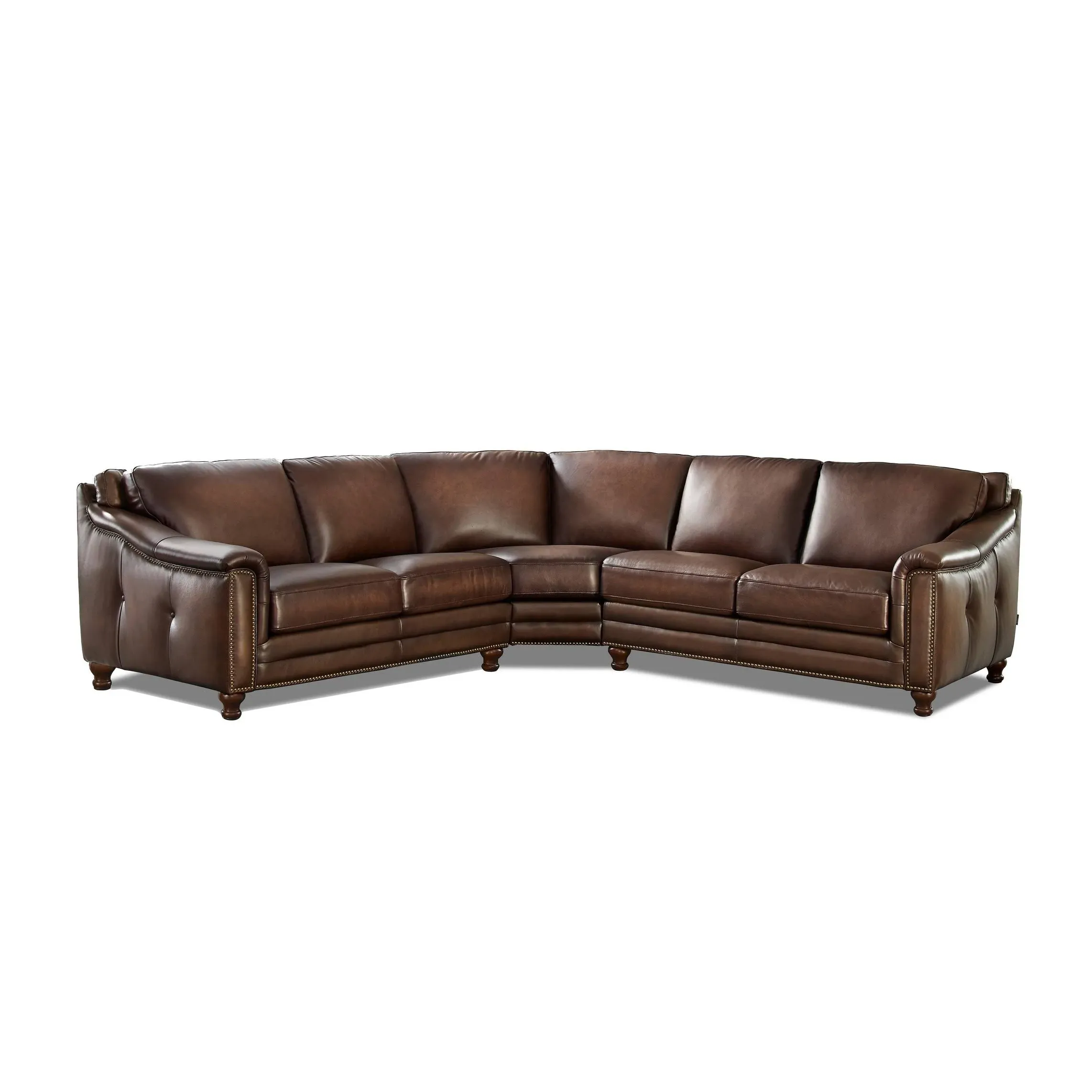 Hydeline Belfast Leather Sectional Collection