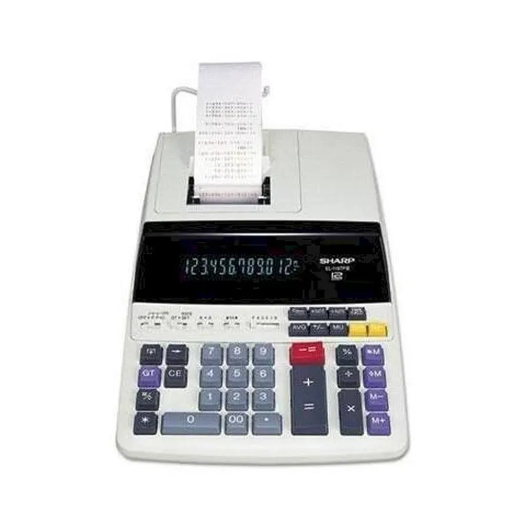 Sharp EL-1197PIII - Printing calculator - VFD - 12 digits - AC adapter