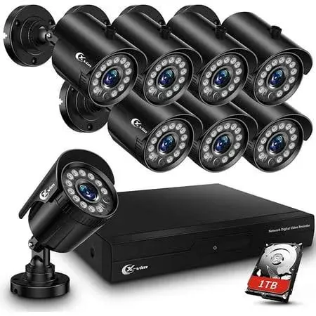 XVIM 8CH 1080p Security Camera System