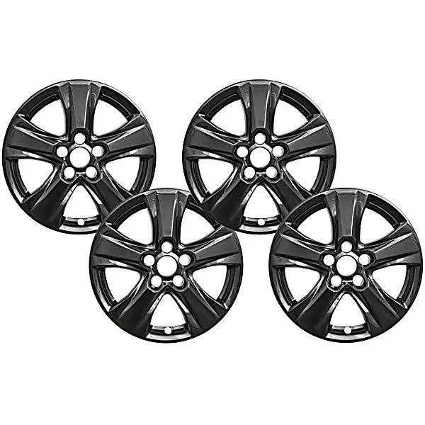 For 2013-2018 TOYOTA RAV4 17" Hubcaps Wheel Rims 17" Inch Set of 4 Black Covers