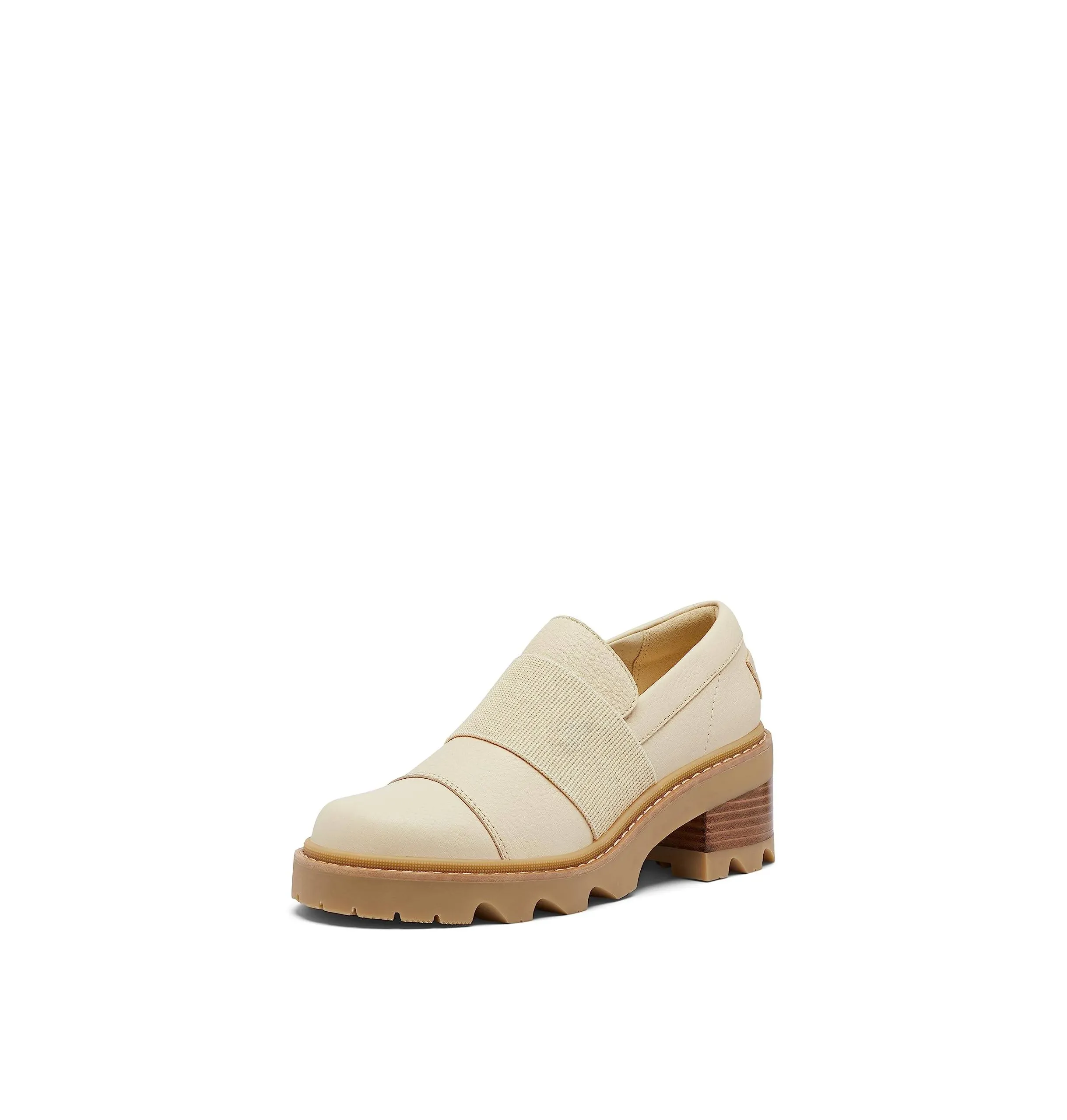 Sorel Joan Now Loafer in Bleached Ceramic/Gum 16