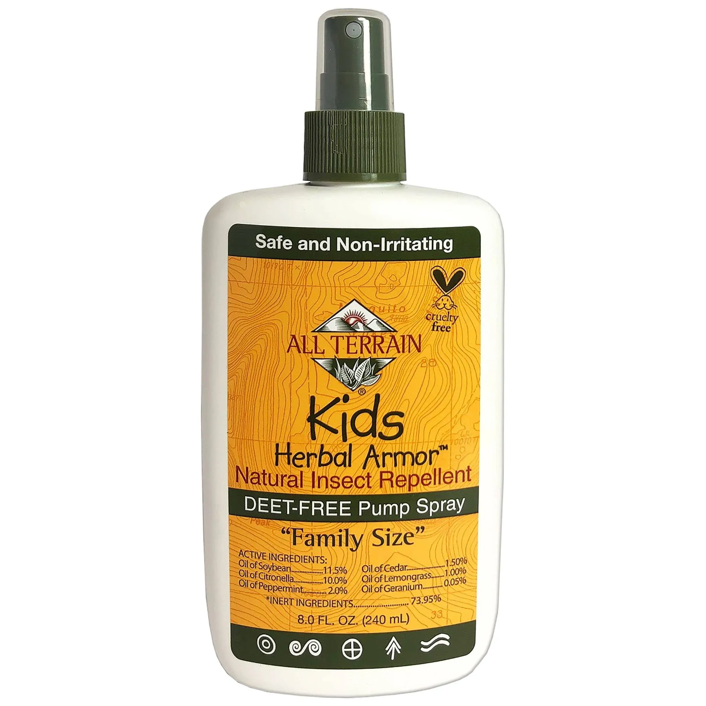 All Terrain Kids Herbal Armor Insect Repellant, Pump Spray - 2 oz