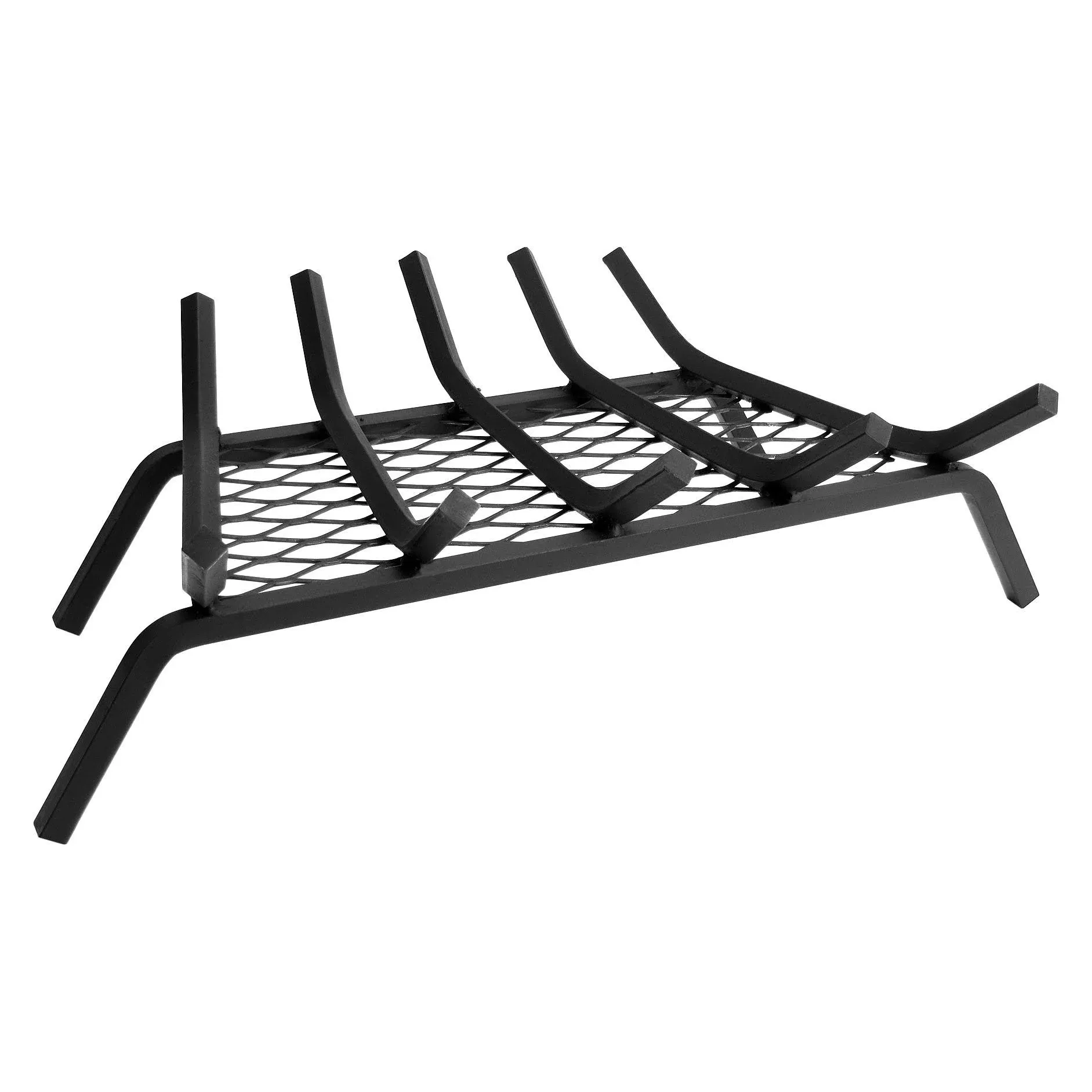 Pleasant Hearth 27-inch Steel Fireplace Grate with Ember Retainer