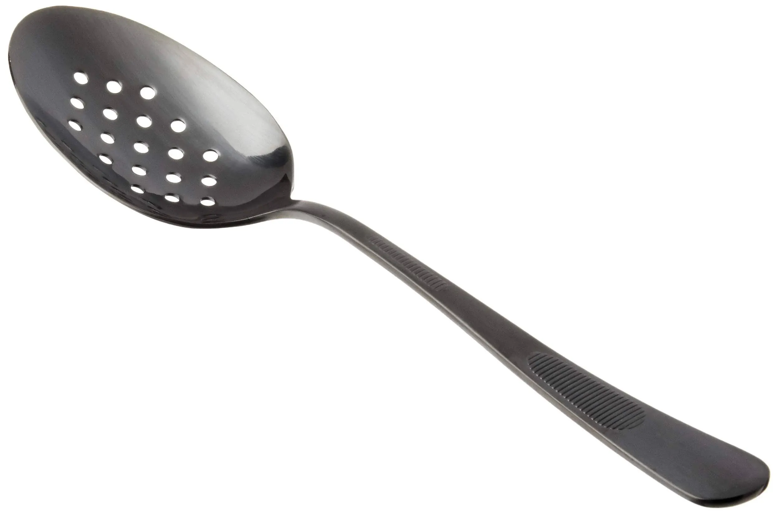 Mercer Culinary M35160BK Plating Spoon 9&quot;L Perforated