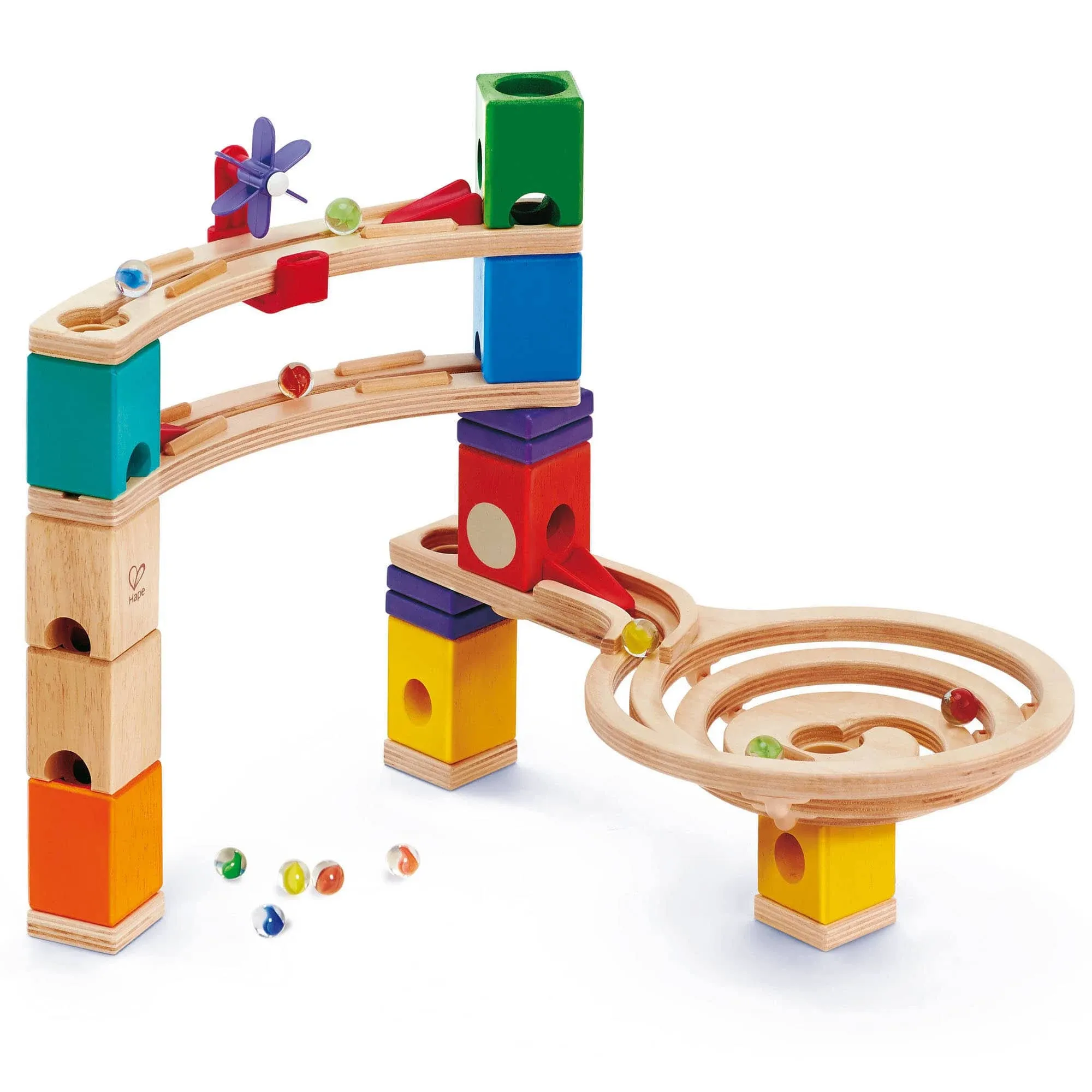 Race to The Finish / Quadrilla Marble Run / Hape