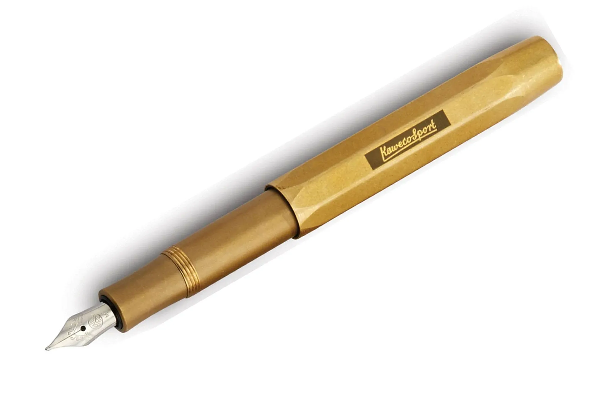 Kaweco Brass Sport Fountain Pen - Broad