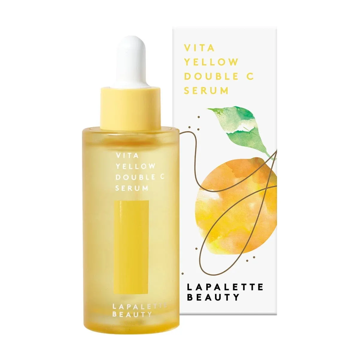 LAPALETTE BEAUTY Vita Yellow Double C Serum Anti-Aging 1.18fl oz NIB Fast Ship