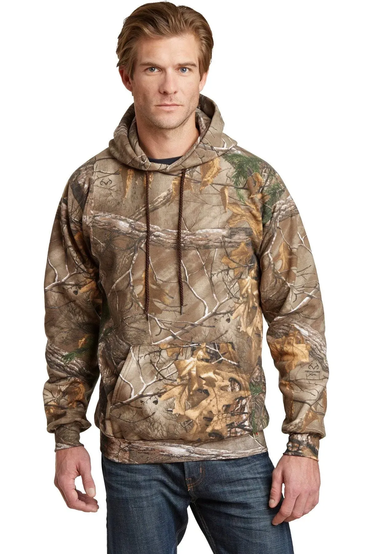 Russell Outdoors Men&#039;s AP Hoody Realtree Crew xtra camo Sport Hooded Sweatshirt