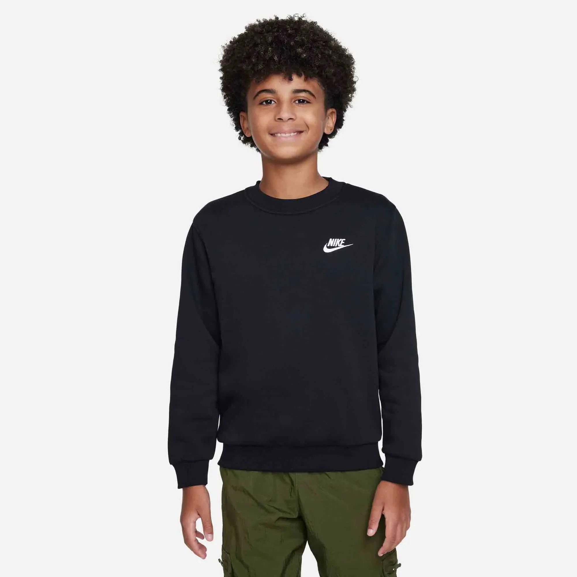 Nike Big Kids' Sportswear Club Fleece Sweatshirt