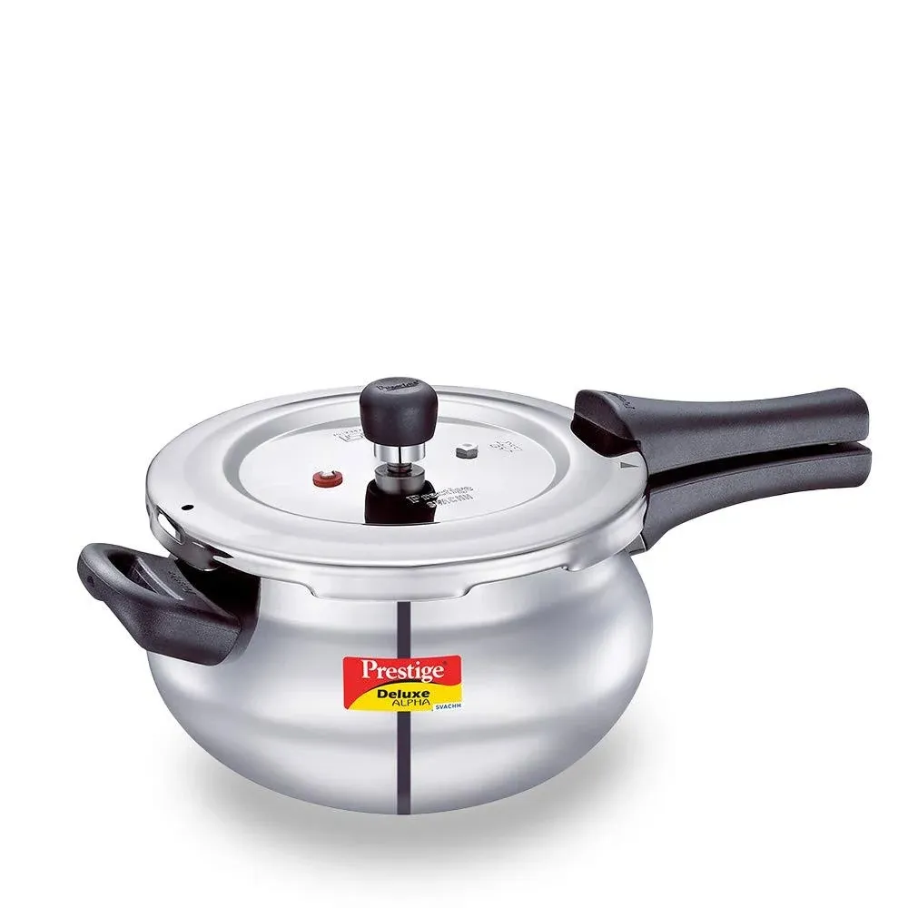 Prestige PRASV4 Pressure Cooker, 4 Liter, Silver