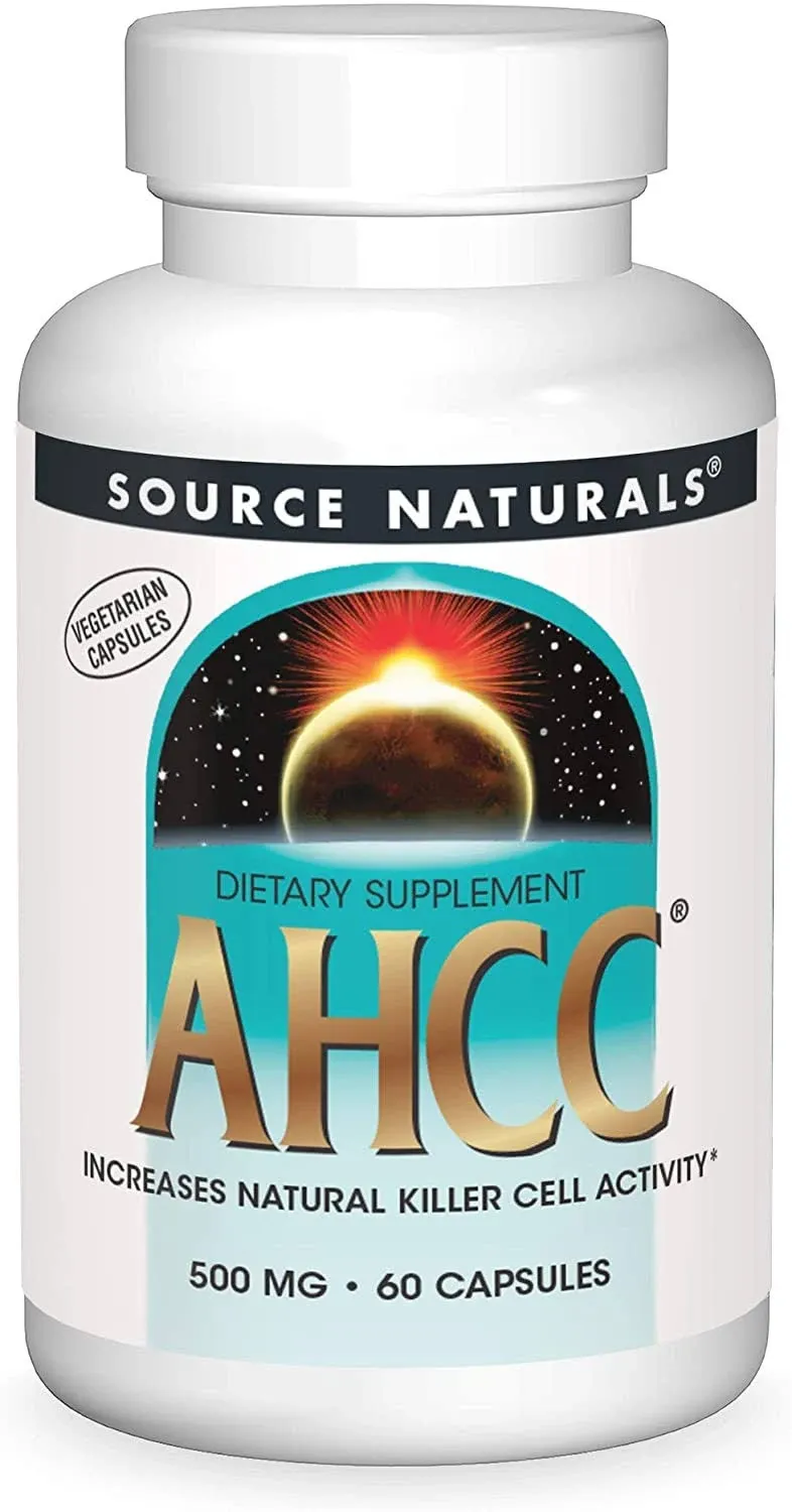 Source Naturals AHCC - 500 mg - 30 Vegetarian Capsules