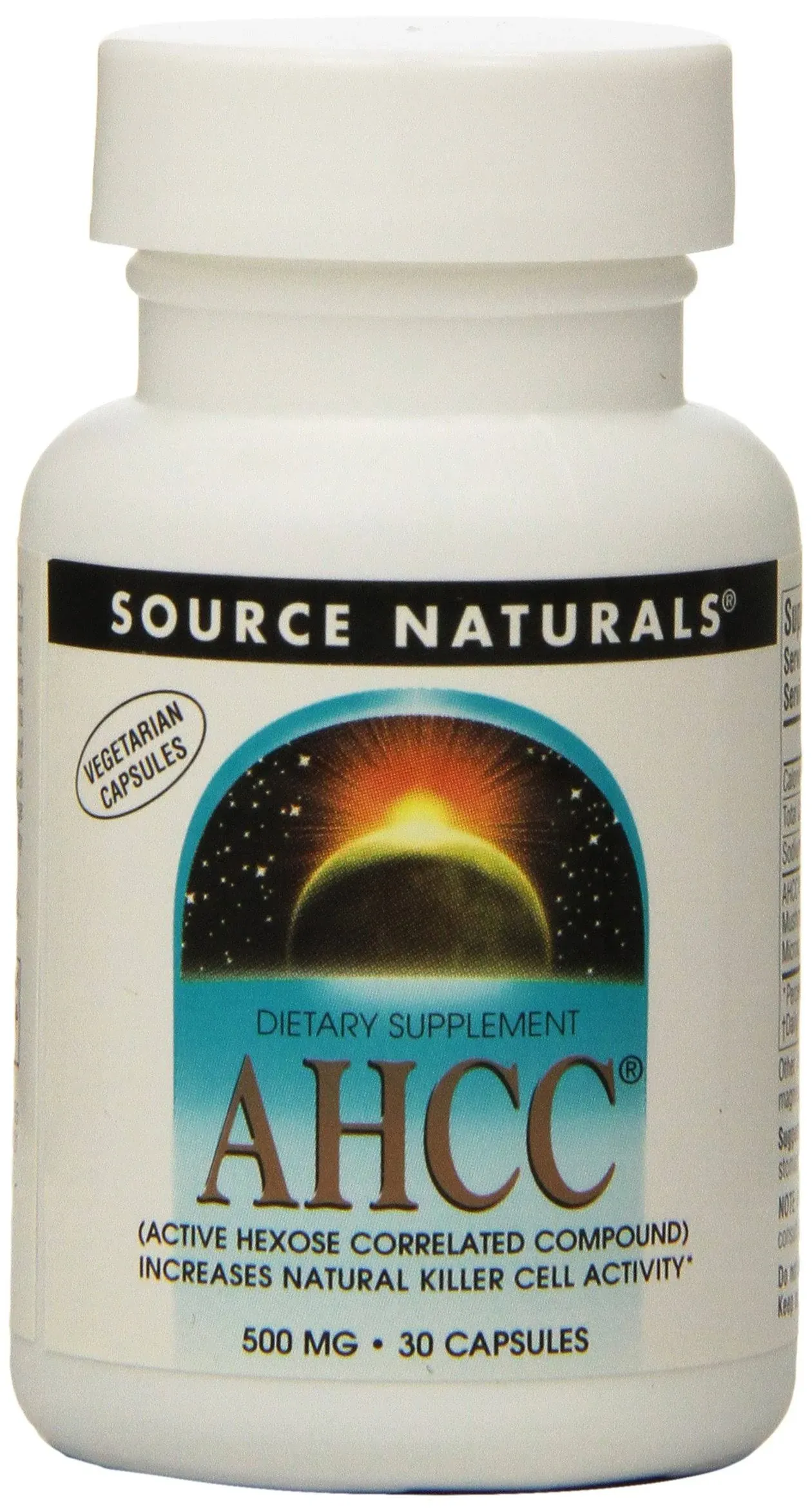 AHCC 500 mg - Source Naturals, Inc. - 30 - Capsule