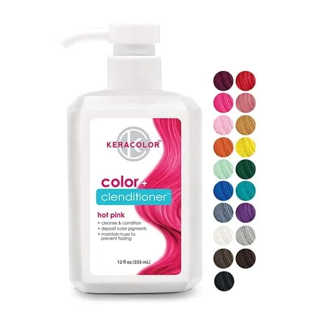 Keracolor Color + Clenditioner Blue Conditioning Cleanser 12 oz