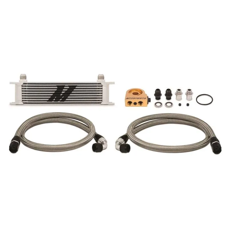 Mishimoto Thermostatic 10 Row Oil Cooler Kit