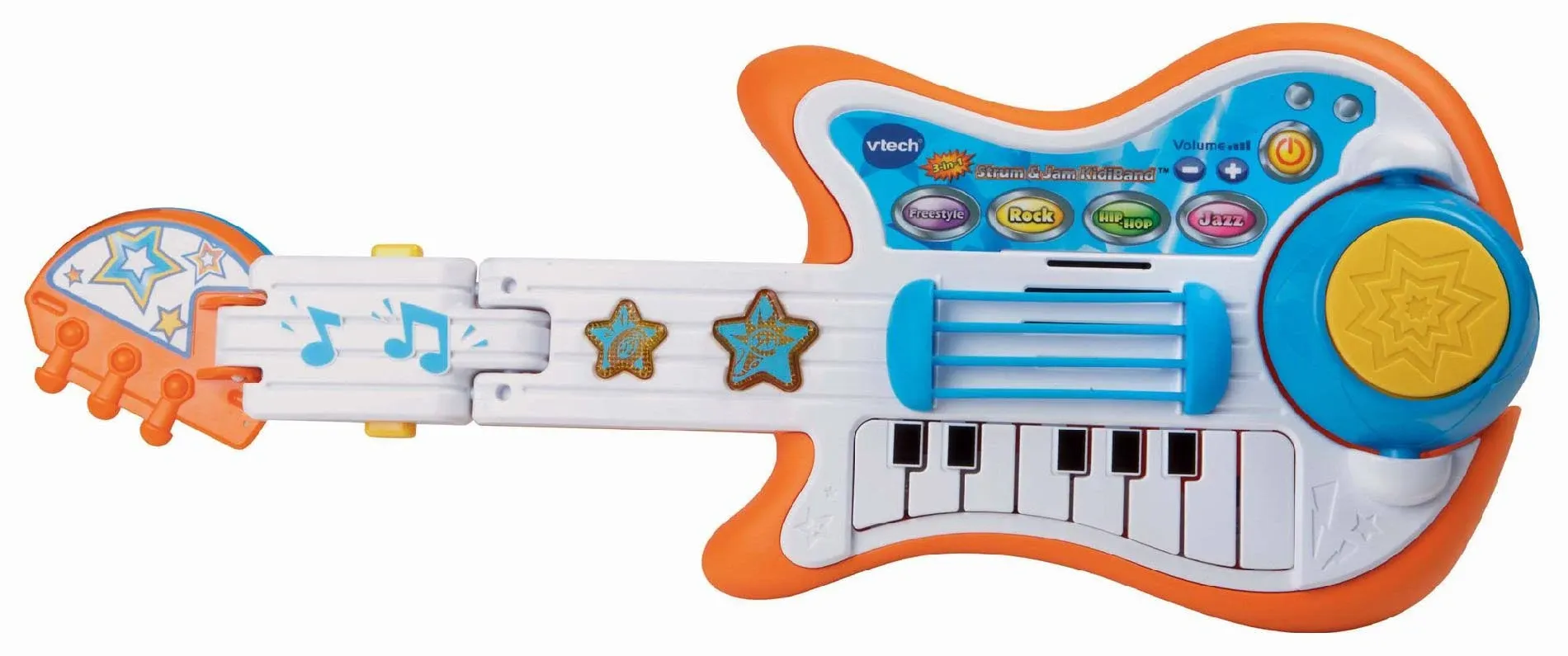 Vtech Be A Rock Star 3 In 1 Guitar Piano Drums Strum &amp; Jam KidiBand Age 3 To 6