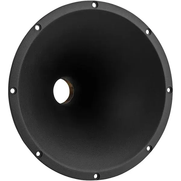 NEW 8&#034; Conical Tweeter Horn Throat Threaded Speaker Lens 1&#034; inch 1-3/8 18TPI