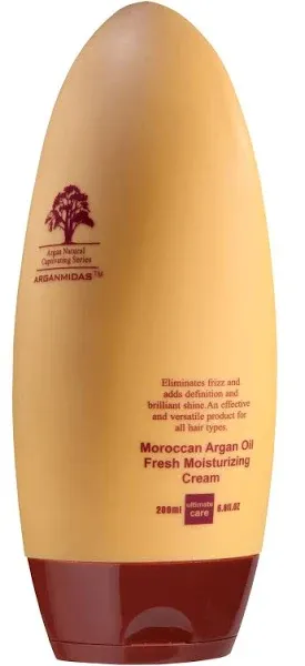 Arganmidas Moroccan Argan Oil Fresh Moisturizing Cream 200ml