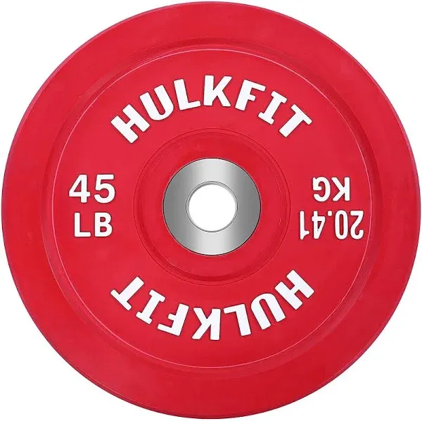 HulkFit Olympic Bumper Plates