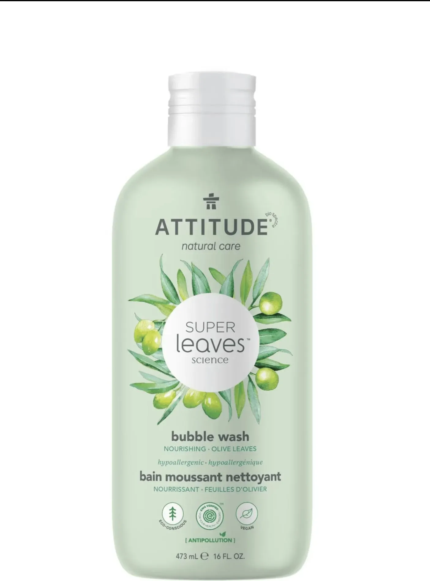 ATTITUDE Super Leaves Bubble Wash