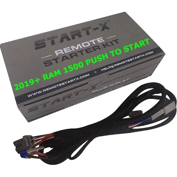 Start-x Remote Starter Kit for 2019-2021 Ram 1500 Push to Start || Plug N Play ...