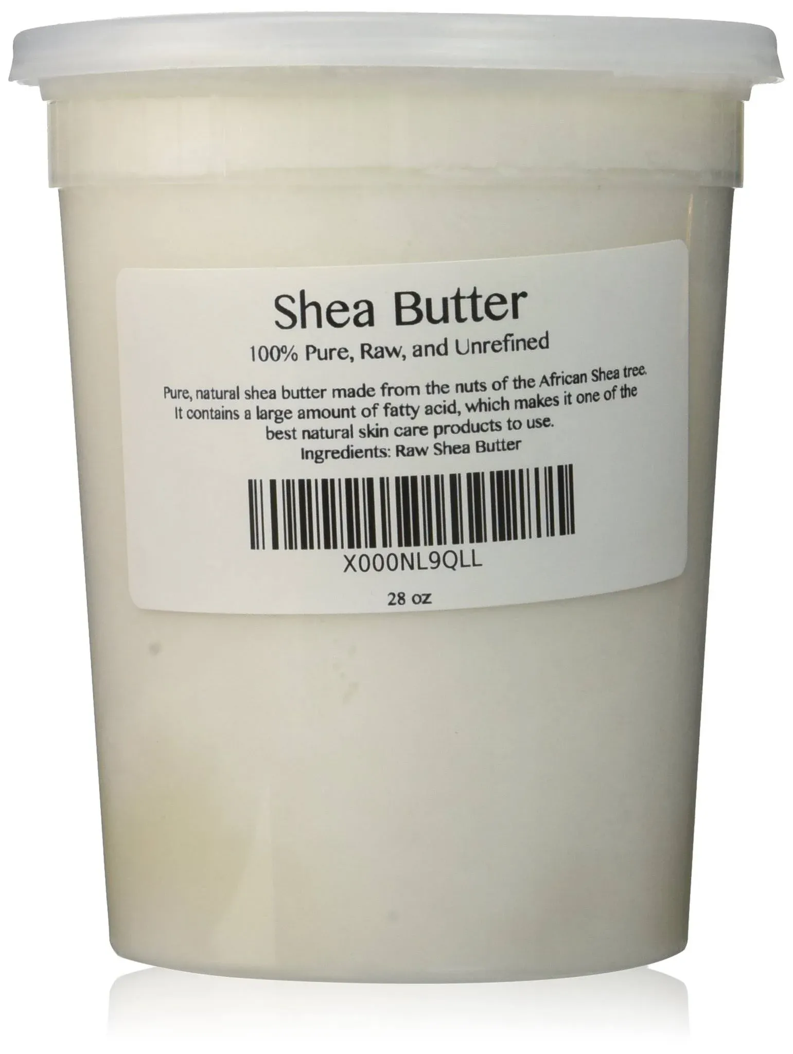 100% Pure Unrefined Raw Shea Butter - from The Nut of The African Ghana Shea Tree