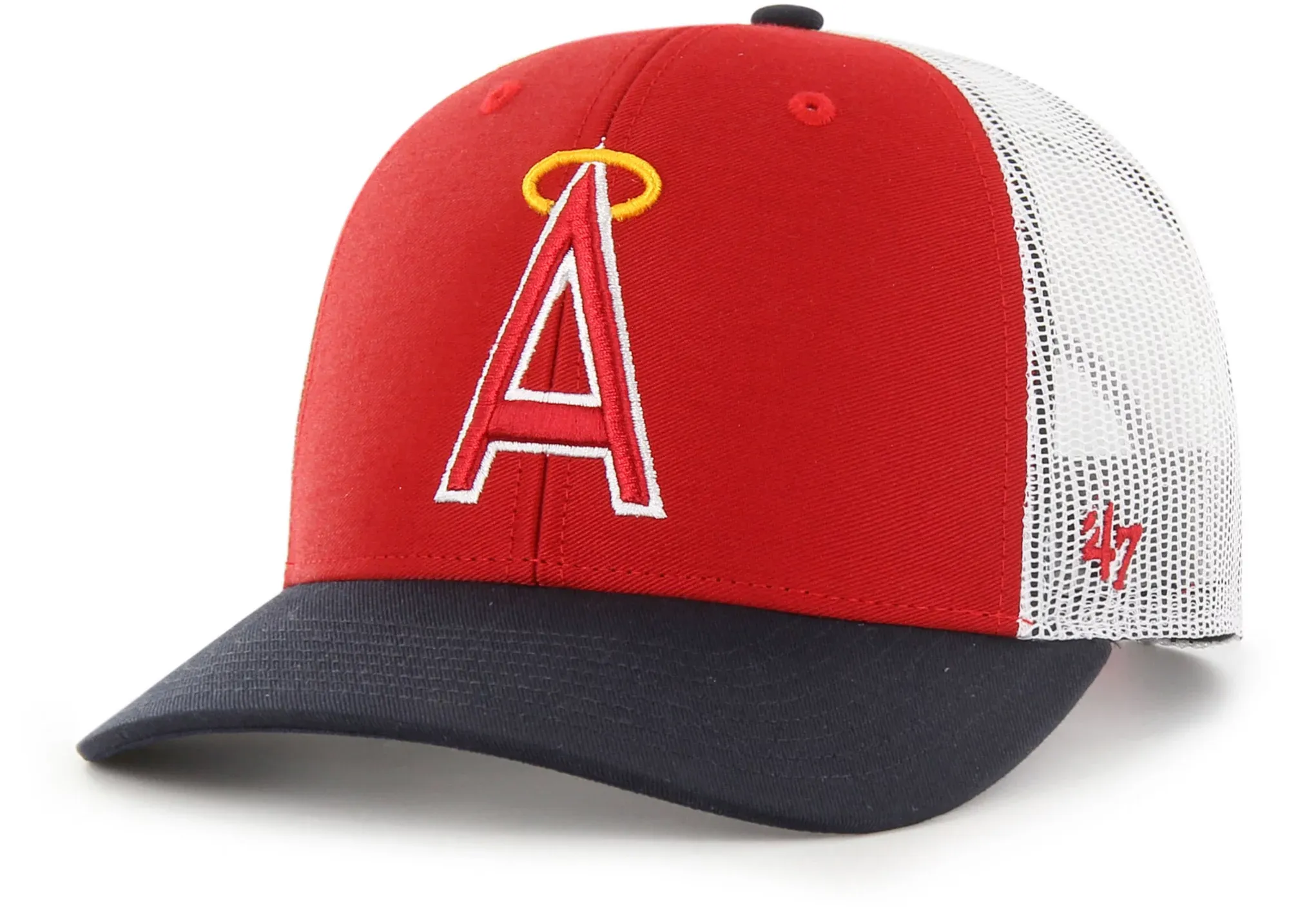 '47 Men's Los Angeles Angels Red Sidenote Trucker Hat | Holiday Gift