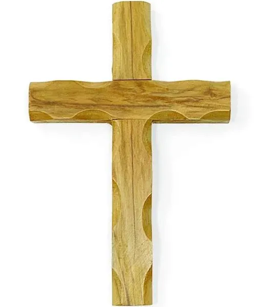 Holy Land Olive Wood Cross, Small