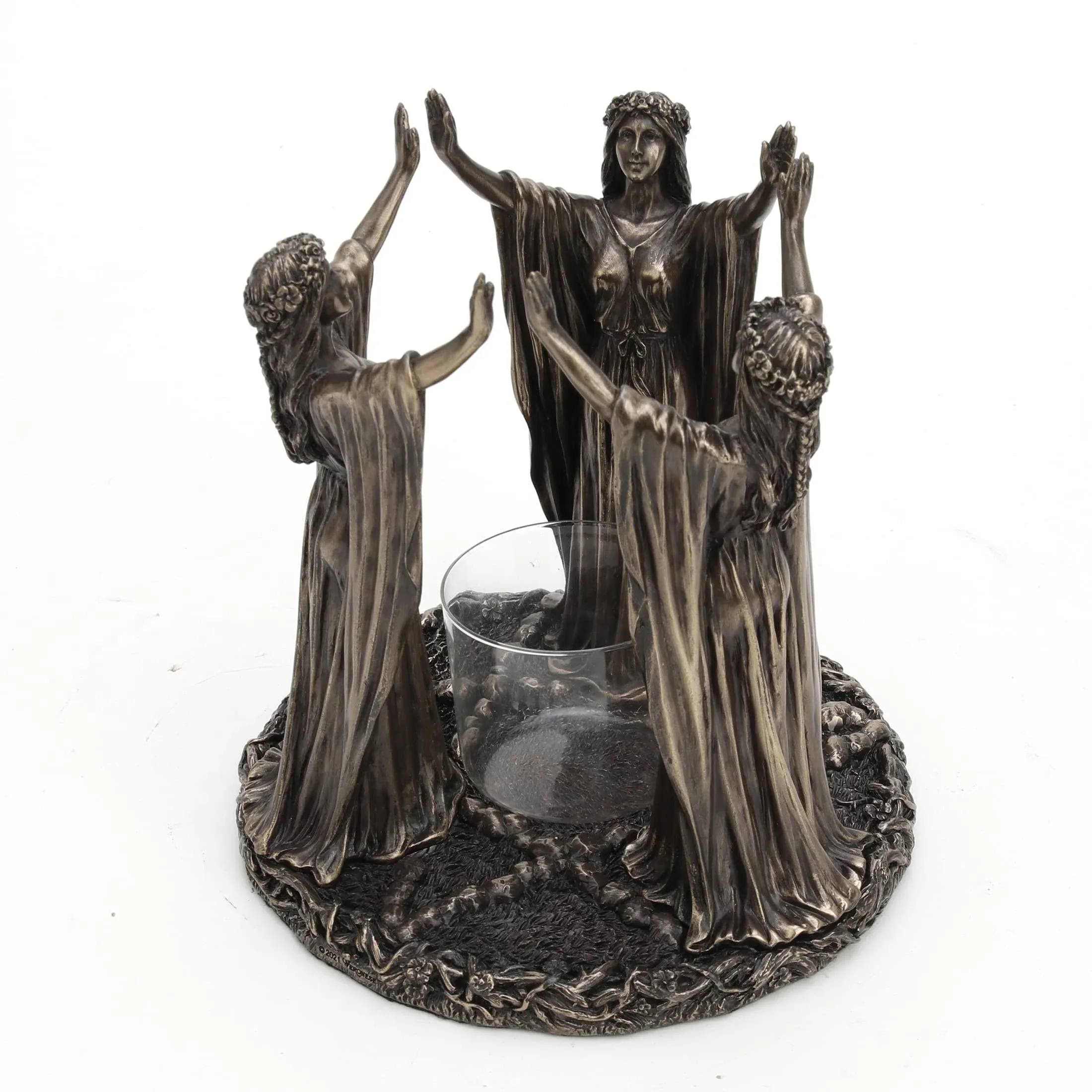 Triple Goddess Ritual Votive Holder by Medieval Collectibles