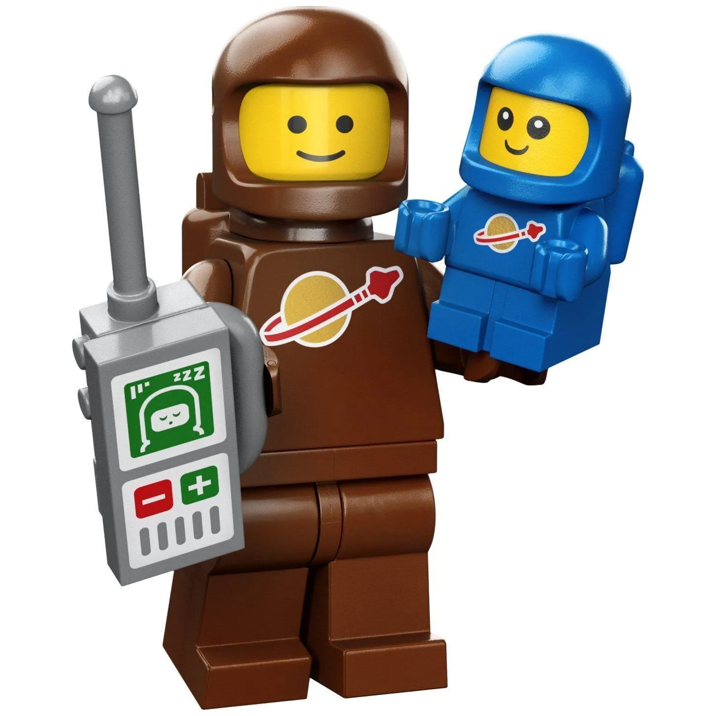 LEGO Collectable Minifigures Series 24 - Brown Astronaut and Spacebaby 71037