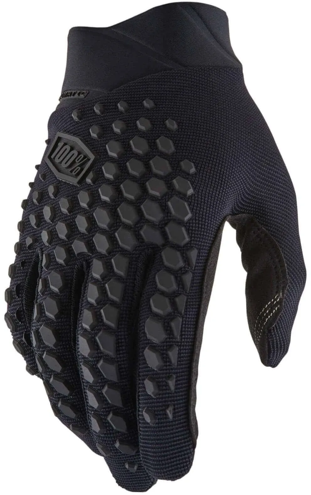 100% Geomatic Gloves - Black/Charcoal - 2XL