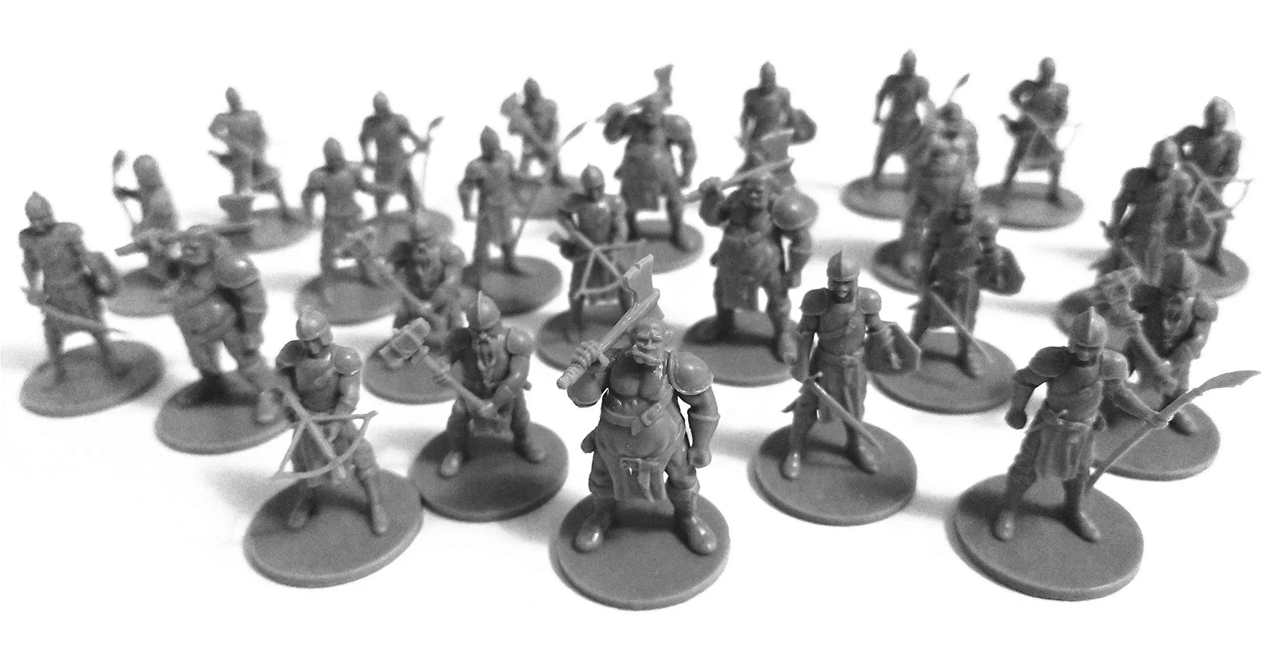 Drunk'n Dragon DND Guards 25 Fantasy Miniatures