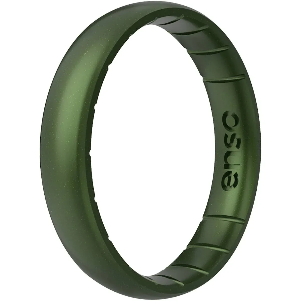 Enso Rings Thin Legend Silicone Ring | Made in The USA | Ultra Comfortable, Breathable, and Safe Silicone Ring