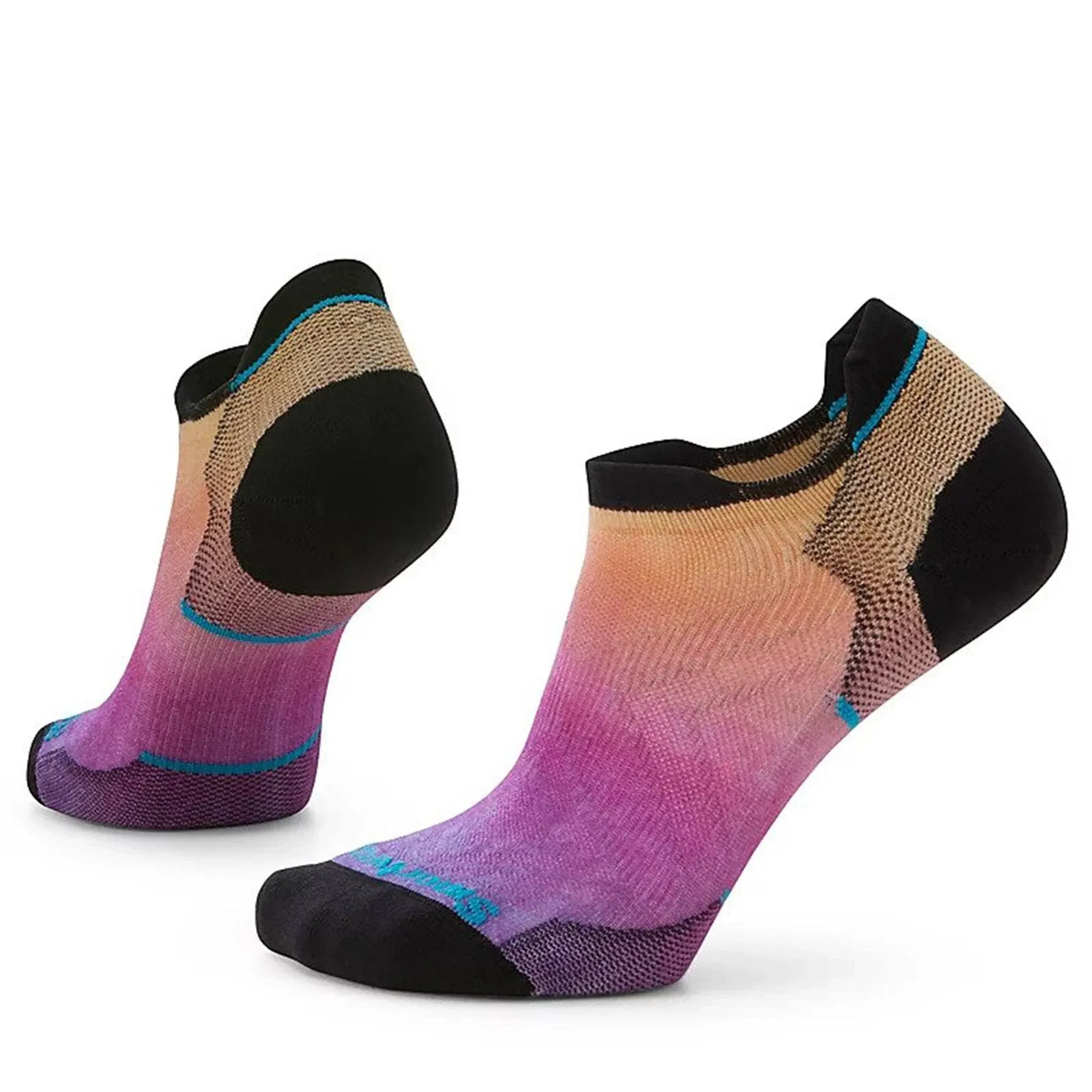 Smartwool Women's Run Zero Cushion Ombre Print Low Ankle Socks