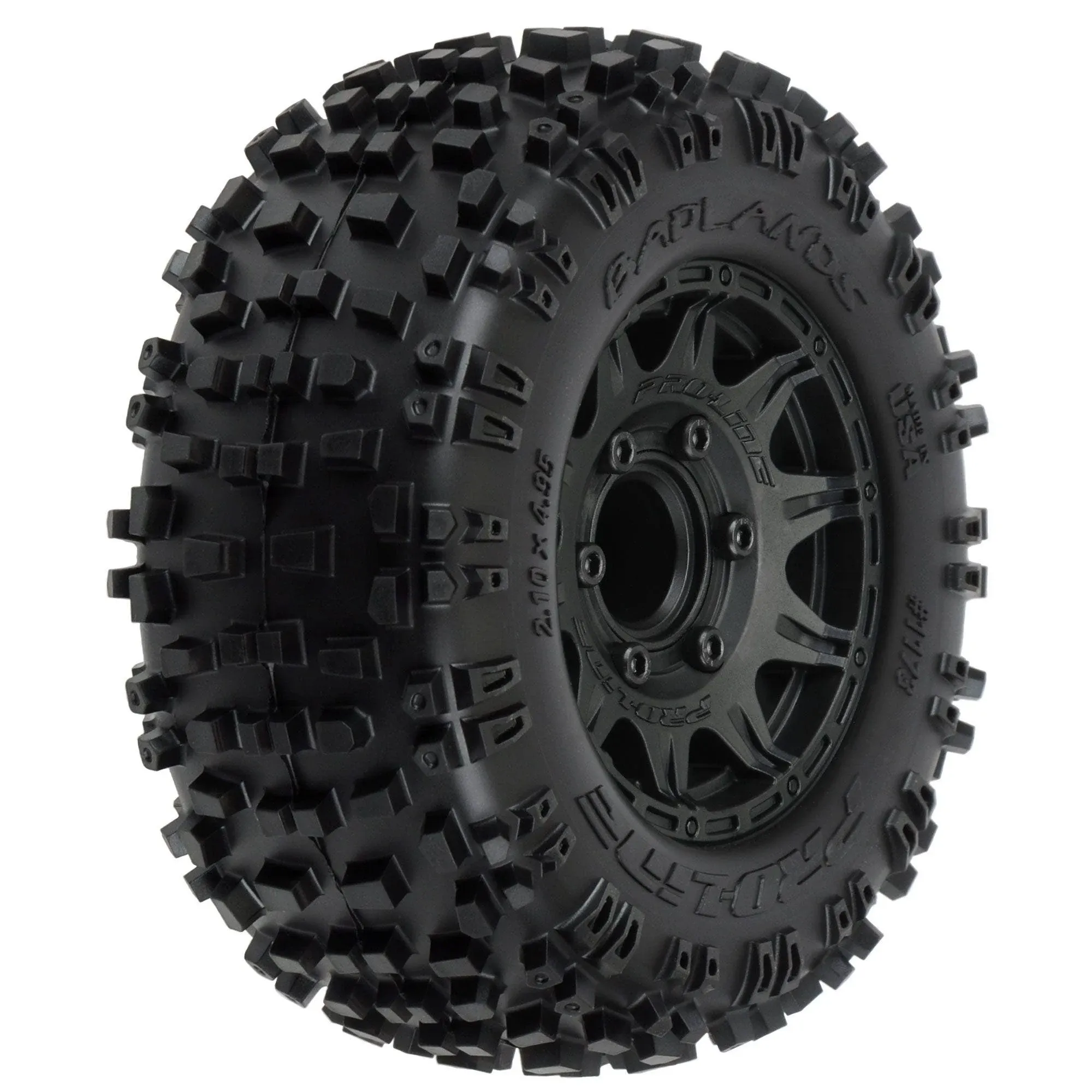 Badlands 2.8 MTD Raid Black 6x30 F/R PRO117310 RC Tire