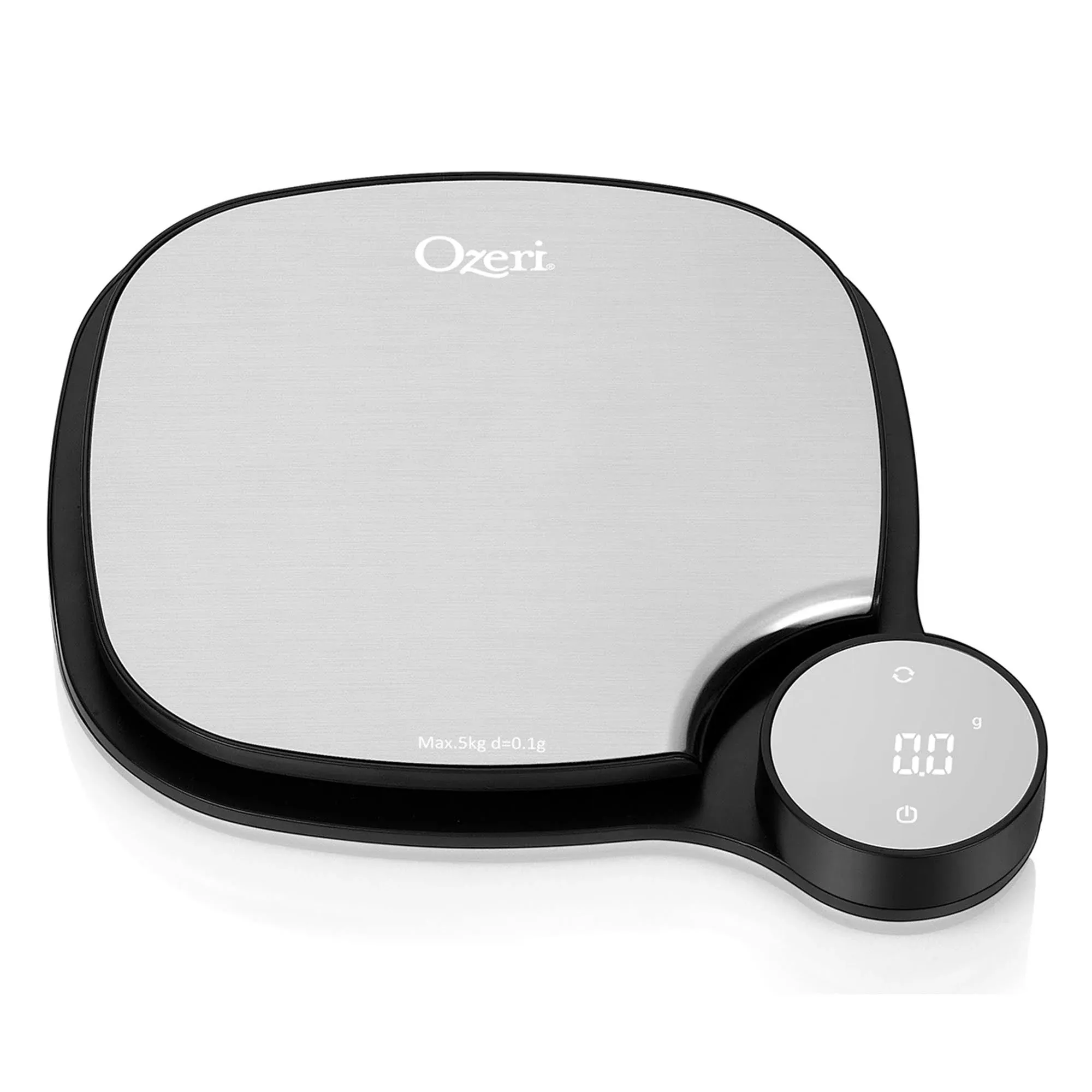 Ozeri Zk26 Kitchen Scale in Stainless Steel, with 0.1 G (0.01 oz) Weighing Technology