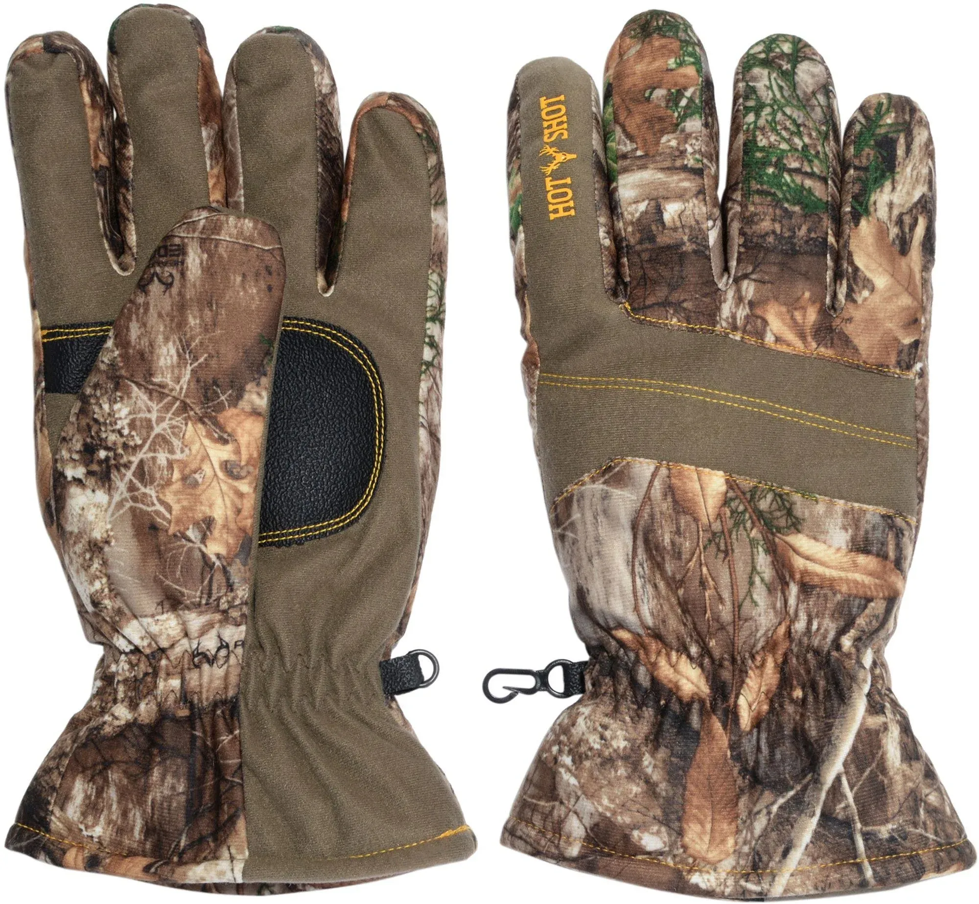 HOT SHOT Men’s Camo Defender Glove – Outdoor Hunting Insulated Camouflage Waterproof Gear