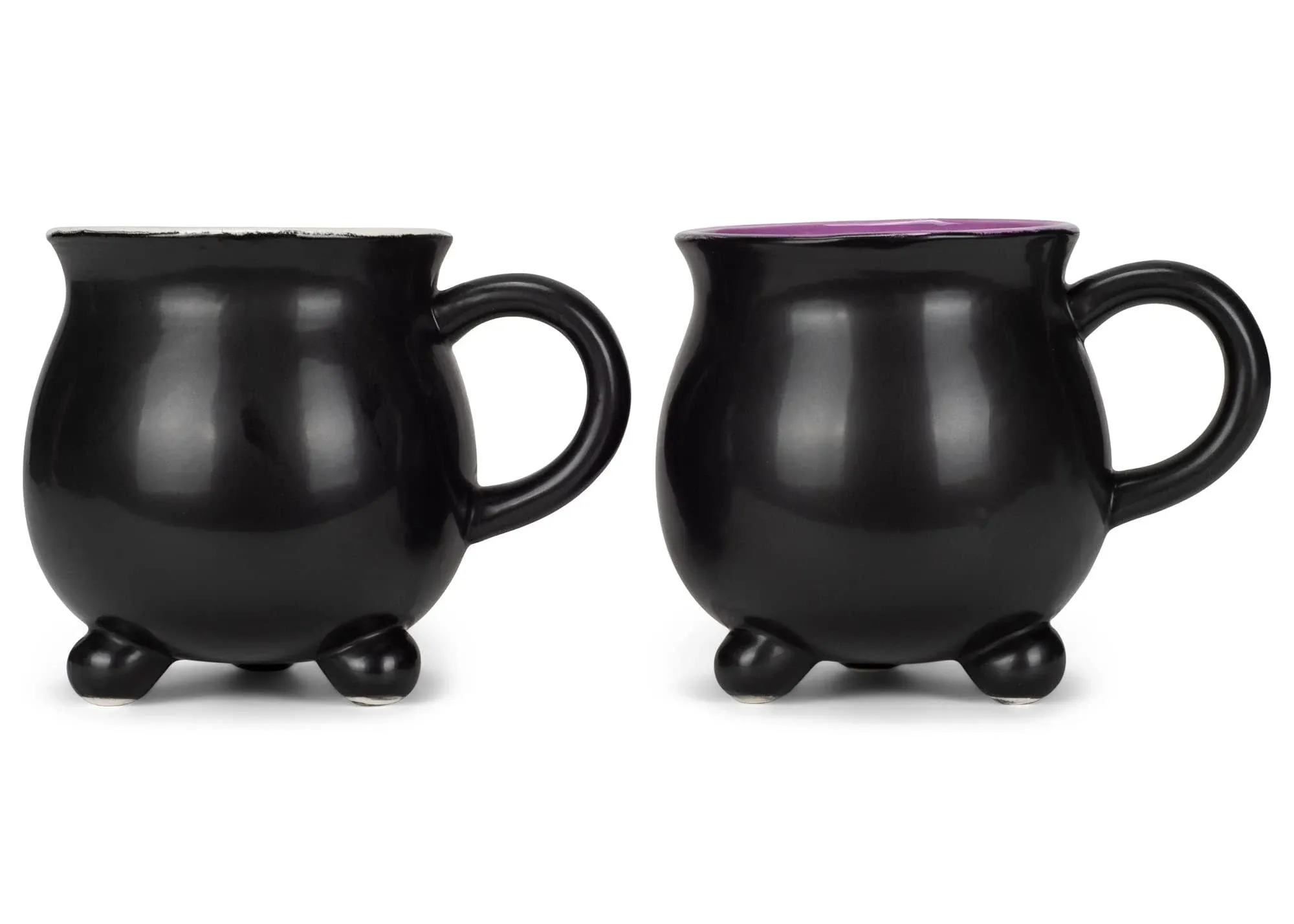 Transpac Dolomite Cauldron Mug, Set Of 2, Assortment