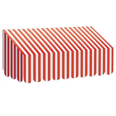 Teacher Created Resources - Red & White Stripes Awning