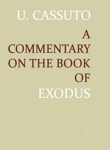 A COMMENTARY ON THE BOOK OF EXODUS By Umberto Moshe David Cassuto; **BRAND NEW**