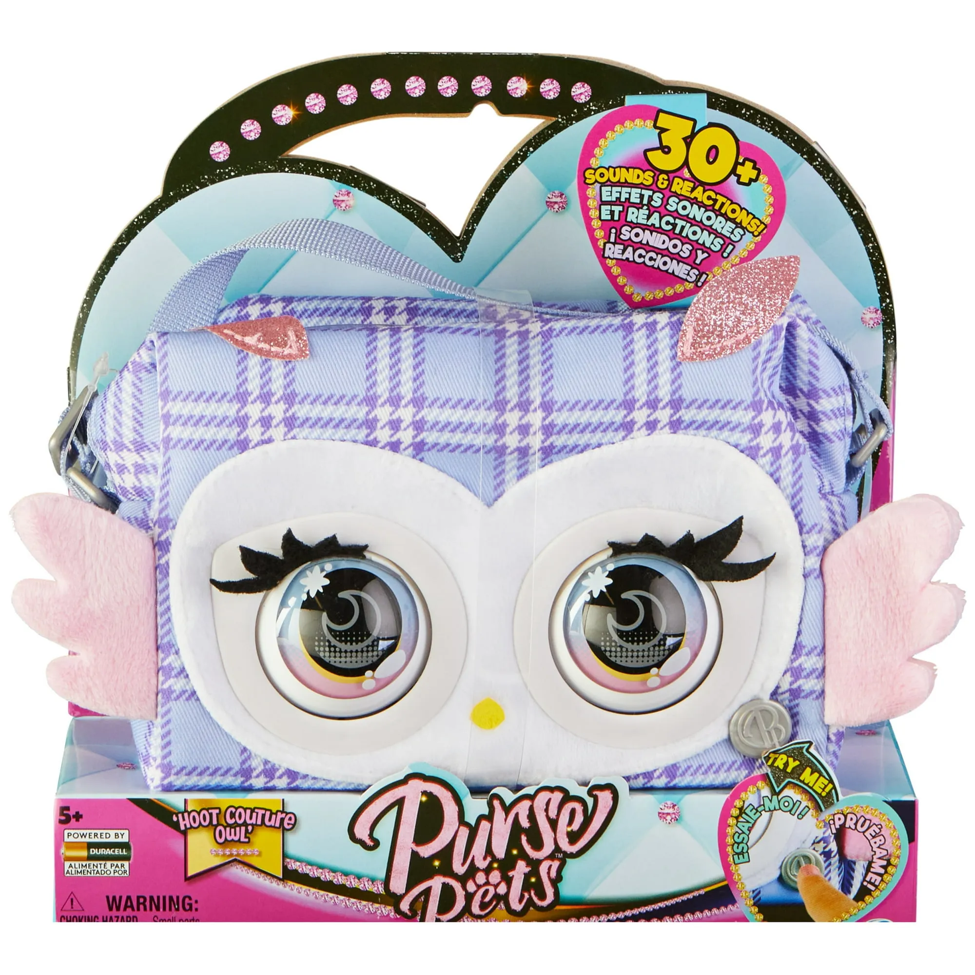 Spin Master Hoot Couture Owl Interactive Bag