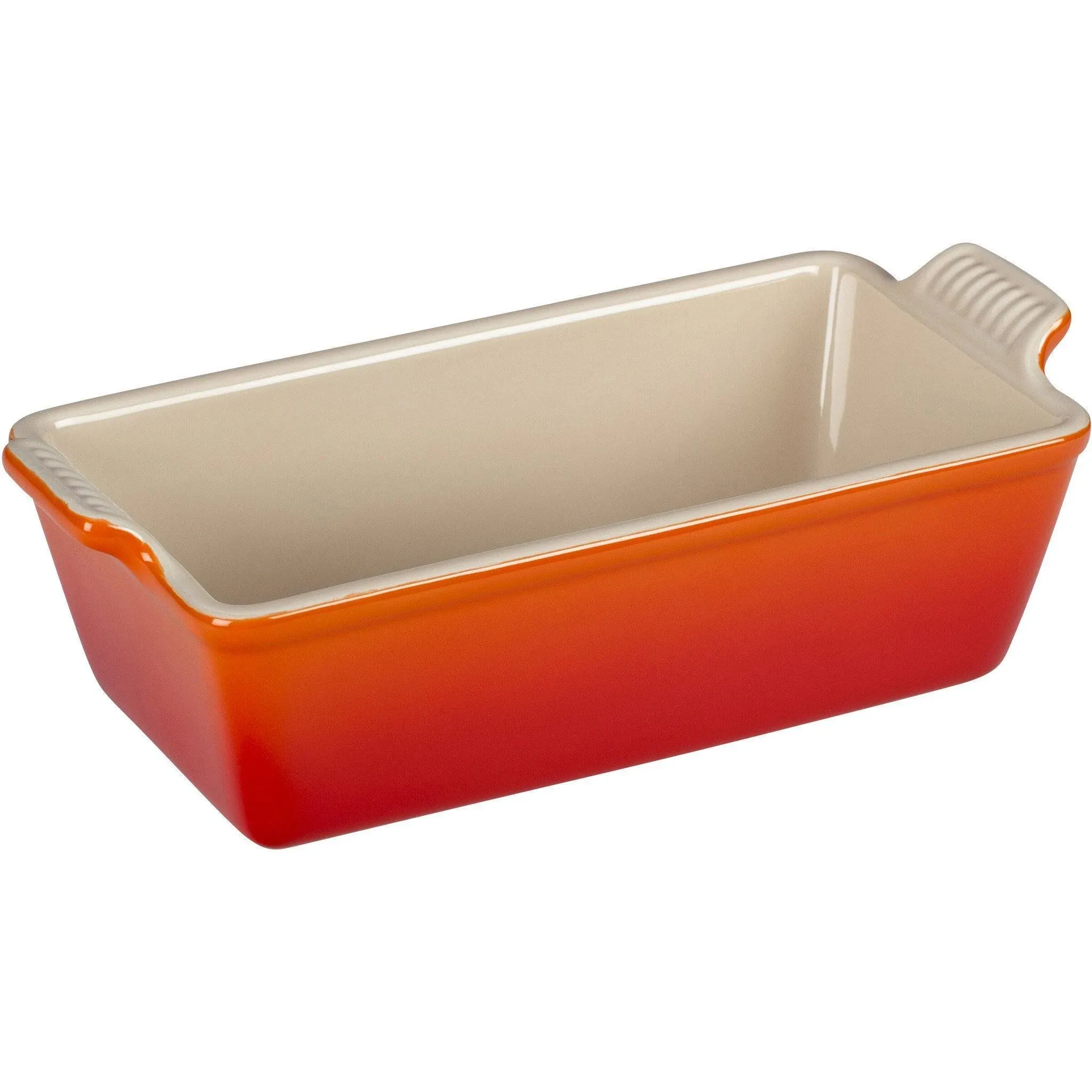 Le Creuset Stoneware Heritage Loaf Pan, 9" x 5" x 3" (1.5 qt.), Shallot