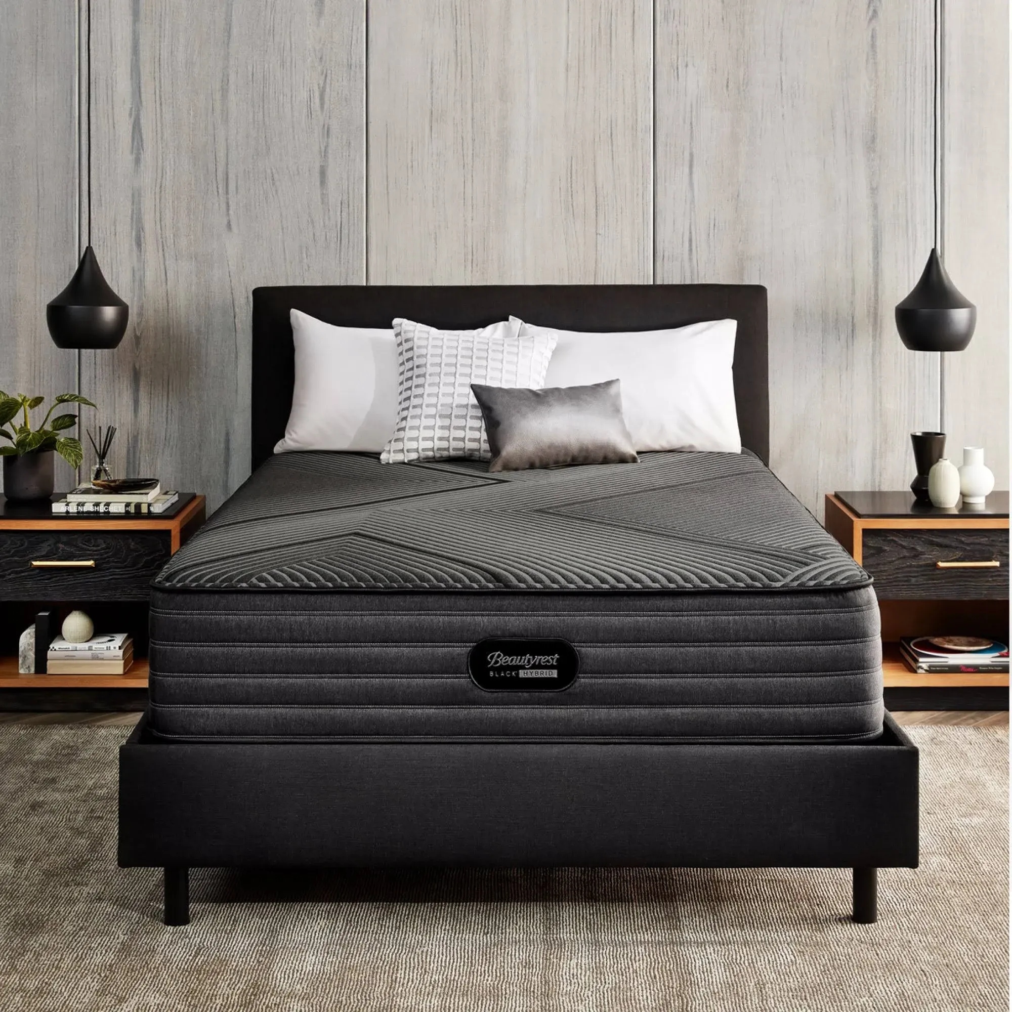 Simmons Beautyrest LX Class Medium Hybrid Black Twin XL Mattress