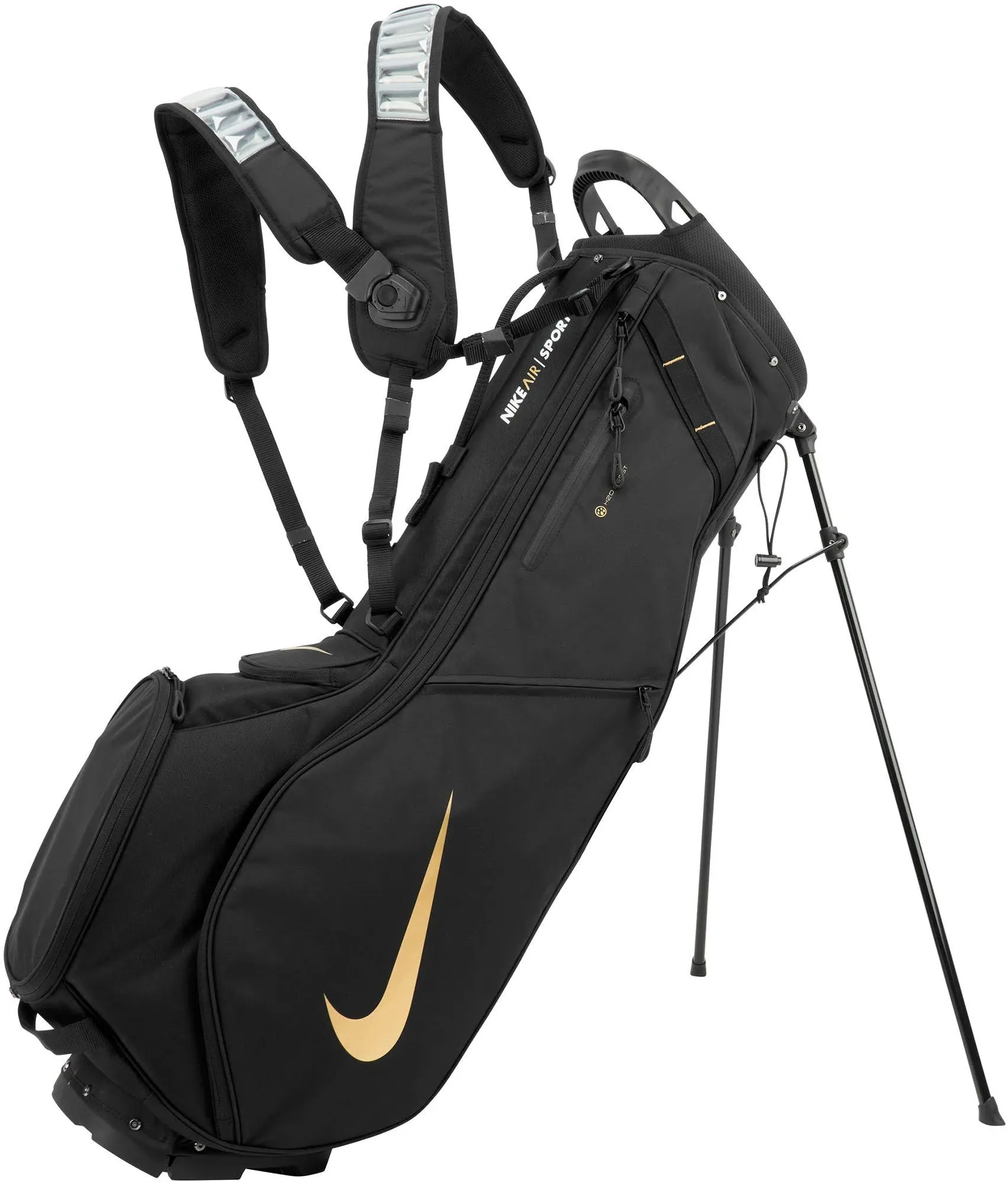 Nike Air Sport 2 Golf Stand Bag Black/Gold