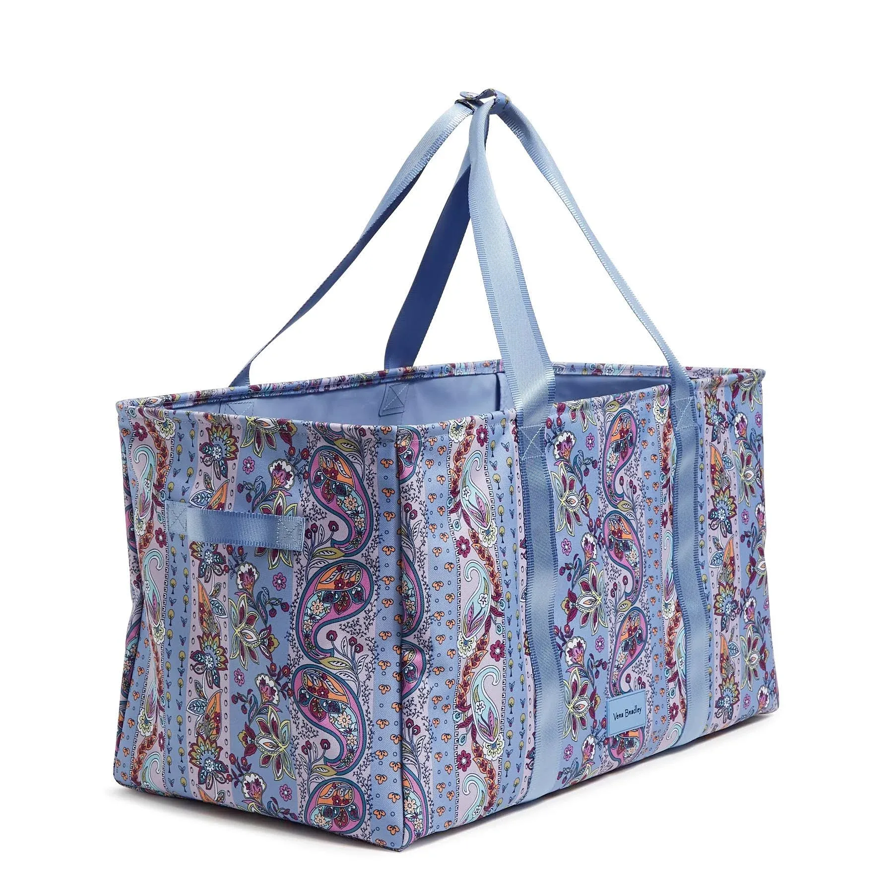 ReActive Large Car Tote - Provence Paisley Stripes