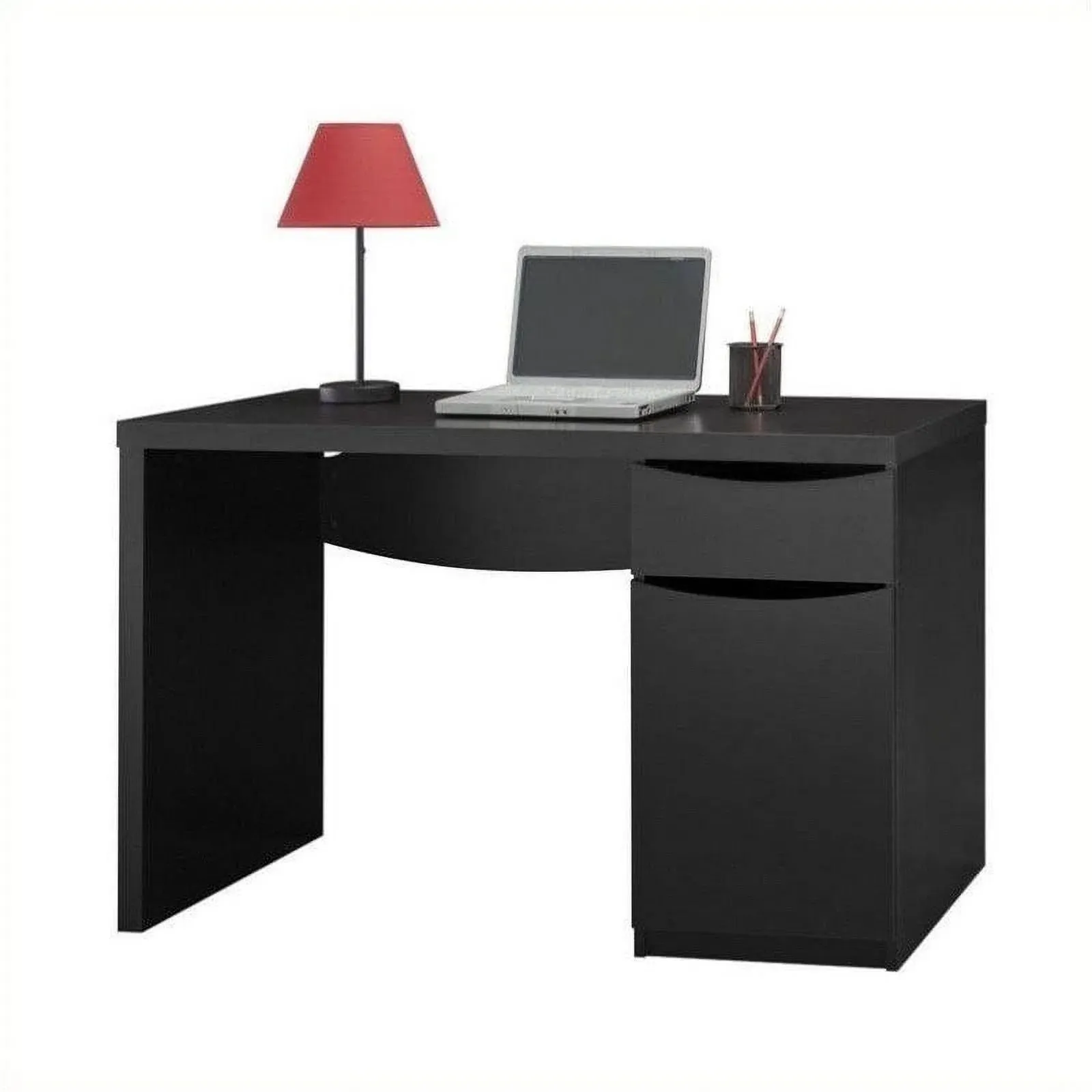 Scranton & Co Montrese Computer Desk in Classic Black