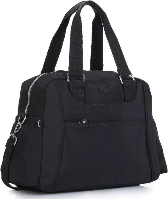 Nylon Travel Tote Cross-body Carry On Bag with shoulder strap