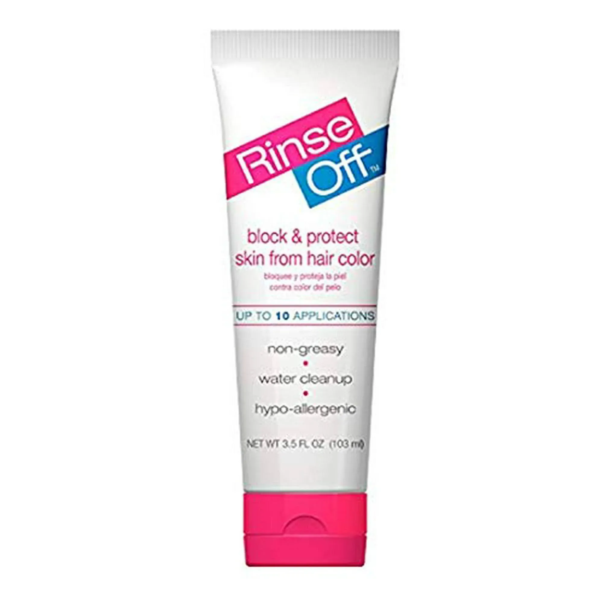 Rinse off - block and protect skin from hair color - up to 10 applications - 3.5 fl oz tube