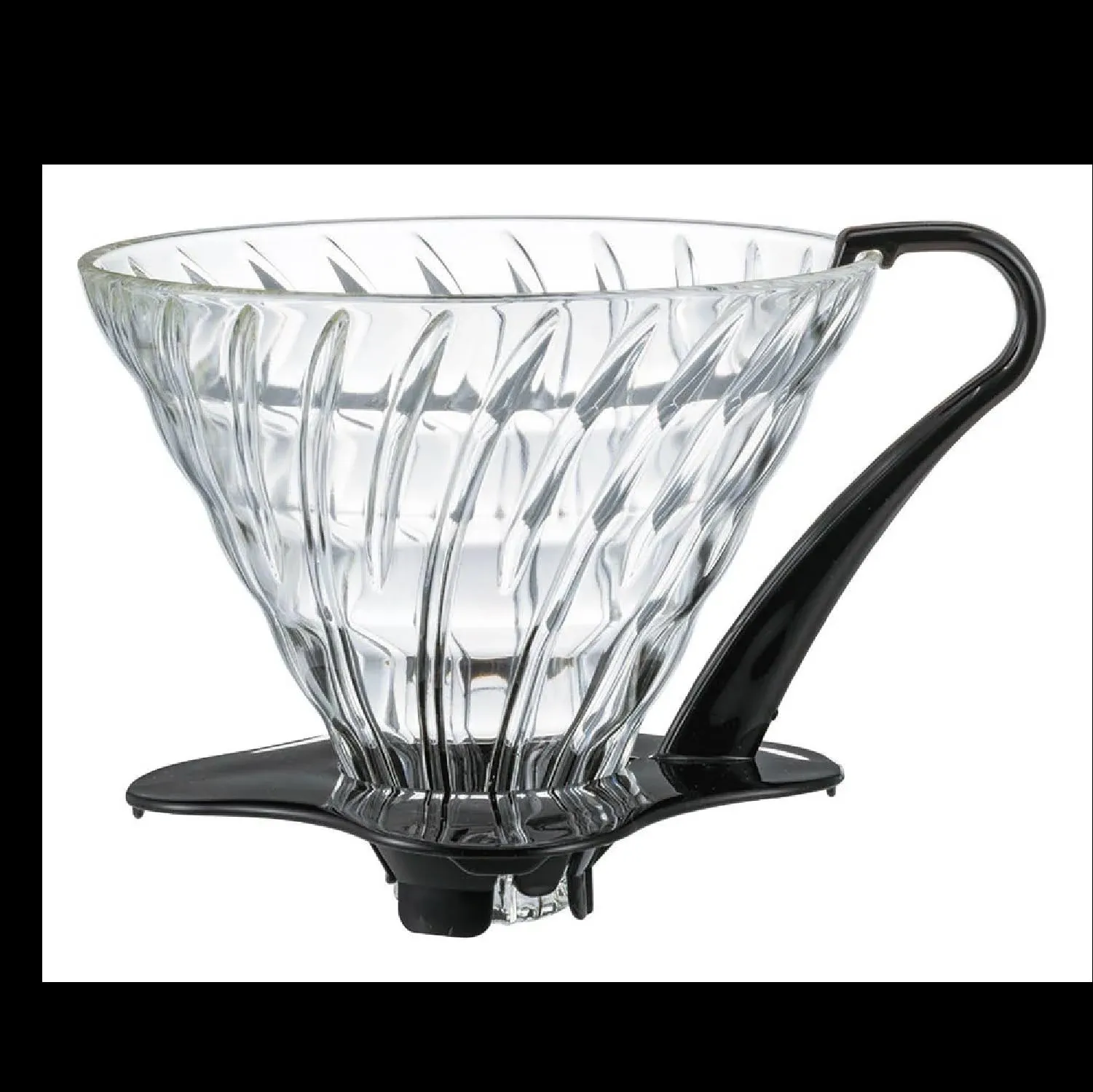 Hario V60 Plastic Coffee Dripper, 02, Clear